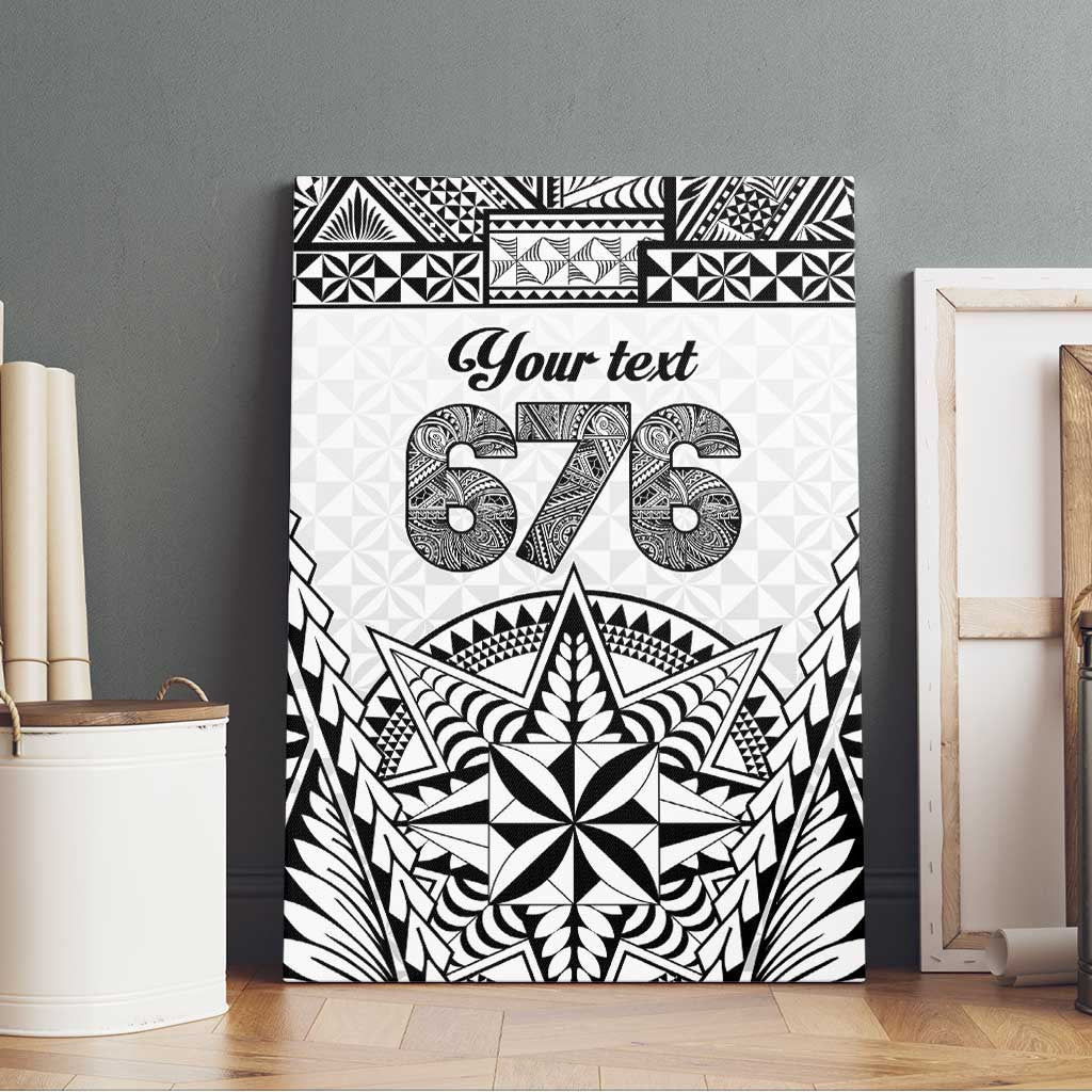 Personalised Tonga 676 Canvas Wall Art Tribal Kupesi Ngatu Unique LT9 - Polynesian Pride