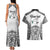 Personalised Tonga 676 Couples Matching Tank Maxi Dress and Hawaiian Shirt Tribal Kupesi Ngatu Unique