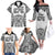 Personalised Tonga 676 Family Matching Off The Shoulder Long Sleeve Dress and Hawaiian Shirt Tribal Kupesi Ngatu Unique