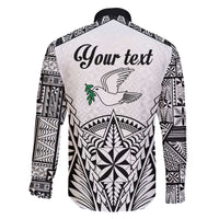 Personalised Tonga 676 Family Matching Off Shoulder Short Dress and Hawaiian Shirt Tribal Kupesi Ngatu Unique