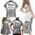 Personalised Tonga 676 Family Matching Short Sleeve Bodycon Dress and Hawaiian Shirt Tribal Kupesi Ngatu Unique