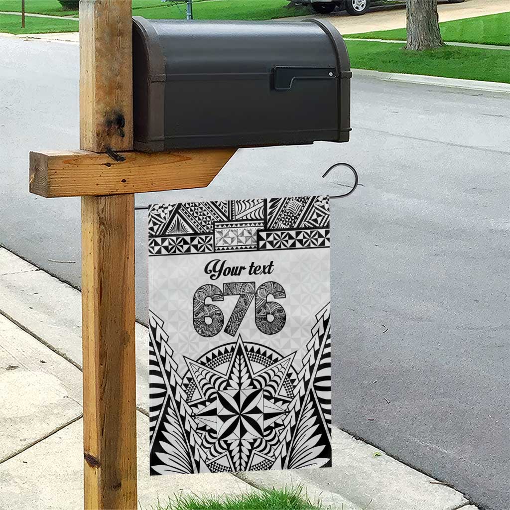 Personalised Tonga 676 Garden Flag Tribal Kupesi Ngatu Unique LT9 - Polynesian Pride