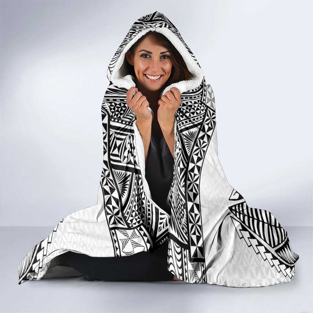Personalised Tonga 676 Hooded Blanket Tribal Kupesi Ngatu Unique LT9 - Polynesian Pride