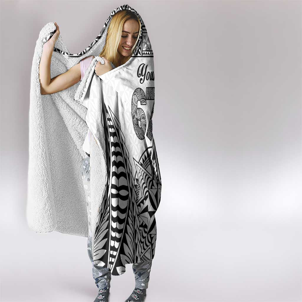Personalised Tonga 676 Hooded Blanket Tribal Kupesi Ngatu Unique LT9 - Polynesian Pride