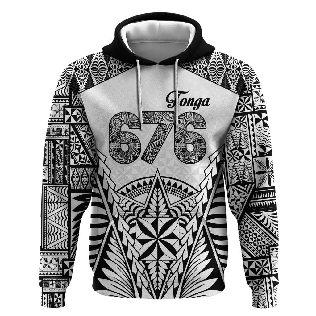 Personalised Tonga 676 Hoodie Tribal Kupesi Ngatu Unique