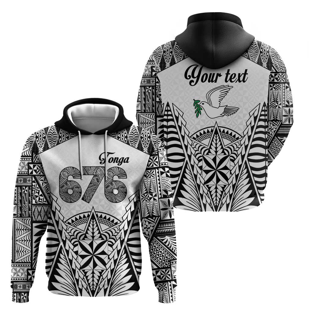 Personalised Tonga 676 Hoodie Tribal Kupesi Ngatu Unique