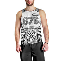 Personalised Tonga 676 Men Tank Top Tribal Kupesi Ngatu Unique LT9 - Polynesian Pride