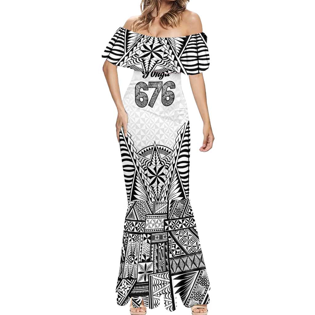 Personalised Tonga 676 Mermaid Dress Tribal Kupesi Ngatu Unique