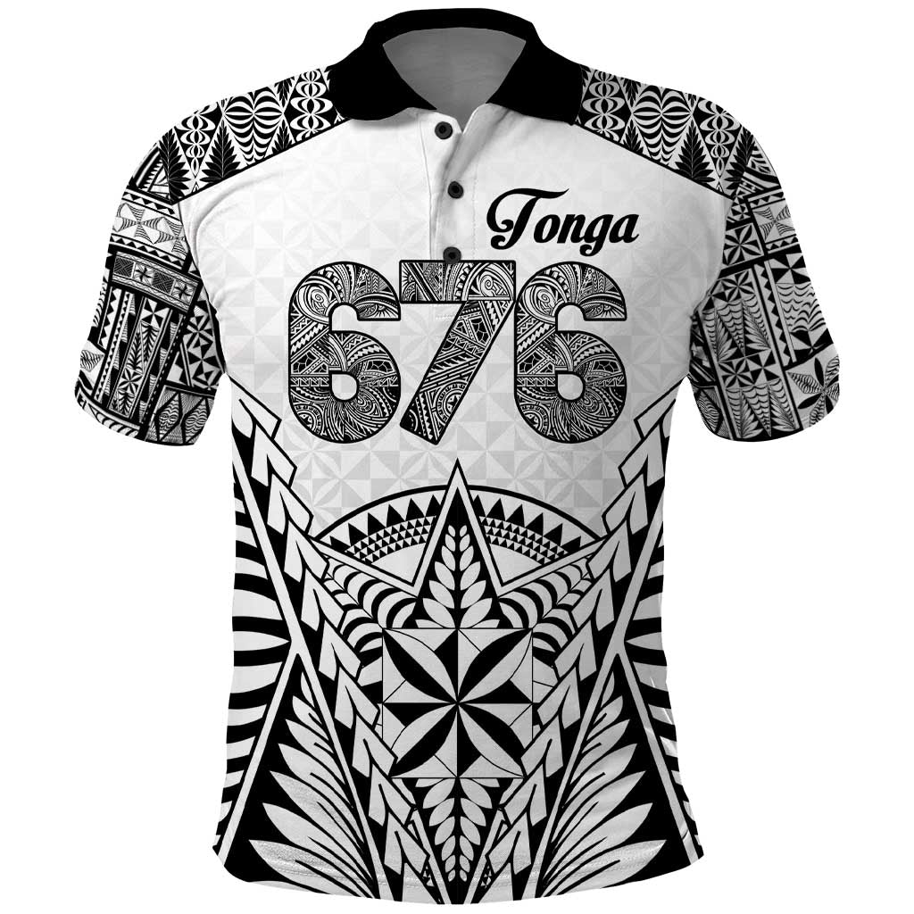 Personalised Tonga 676 Polo Shirt Tribal Kupesi Ngatu Unique