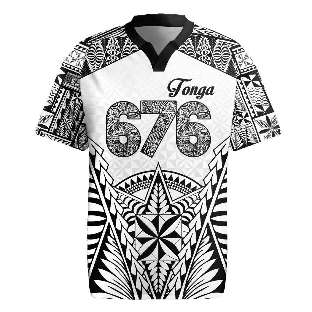 Personalised Tonga 676 Rugby Jersey Tribal Kupesi Ngatu Unique