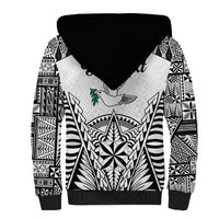 Personalised Tonga 676 Sherpa Hoodie - Tribal Kupesi Ngatu Unique LT9 - Polynesian Pride