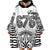 Personalised Tonga 676 Wearable Blanket Hoodie Tribal Kupesi Ngatu Unique