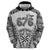 Personalised Tonga 676 Zip Hoodie Tribal Kupesi Ngatu Unique