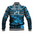 Custom Fiji Rugby Baseball Jacket Go Fijian Tapa Arty with World Cup Vibe LT9 - Polynesian Pride