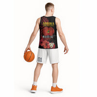Huli Wigmen Tribe Hela Province Basketball Jersey Papua New Guinea Indigenous Pattern LT9 - Polynesian Pride