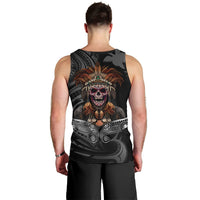 Mokomoko Tribe Eastern Highlands Province Men Tank Top Papua New Guinea Indigenous Pattern LT9 - Polynesian Pride