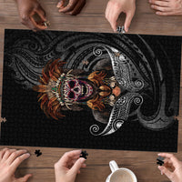 Mokomoko Tribe Eastern Highlands Province Puzzle Papua New Guinea Indigenous Pattern LT9 - Polynesian Pride