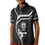 New Zealand Aotearoa Rugby Kid Polo Shirt Black Fern Maori Tribal Sporty Style LT9 Kid Black - Polynesian Pride