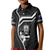 Custom New Zealand Aotearoa Rugby Kid Polo Shirt Black Fern Maori Tribal Sporty Style LT9 Kid Black - Polynesian Pride