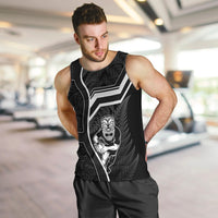 Custom New Zealand Aotearoa Rugby Men Tank Top Black Fern Maori Tribal Sporty Style LT9 - Polynesian Pride