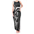 Custom New Zealand Aotearoa Rugby Tank Maxi Dress Black Fern Maori Tribal Sporty Style LT9 Women Black - Polynesian Pride