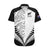 New Zealand Rugby Hawaiian Shirt Proud Aoteroa Stylised Maori Koru LT9 Black - Polynesian Pride