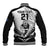 Custom New Zealand Rugby Baseball Jacket Proud Aoteroa Stylised Maori Koru LT9 - Polynesian Pride