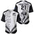 Custom New Zealand Rugby Baseball Jersey Proud Aoteroa Stylised Maori Koru LT9 - Polynesian Pride