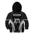 New Zealand Aotearoa Rugby Kid Hoodie Haka Dance Mixed Silver Fern Sporty Style LT9 - Polynesian Pride