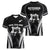 New Zealand Aotearoa Rugby Women V Neck T Shirt Haka Dance Mixed Silver Fern Sporty Style LT9 - Polynesian Pride