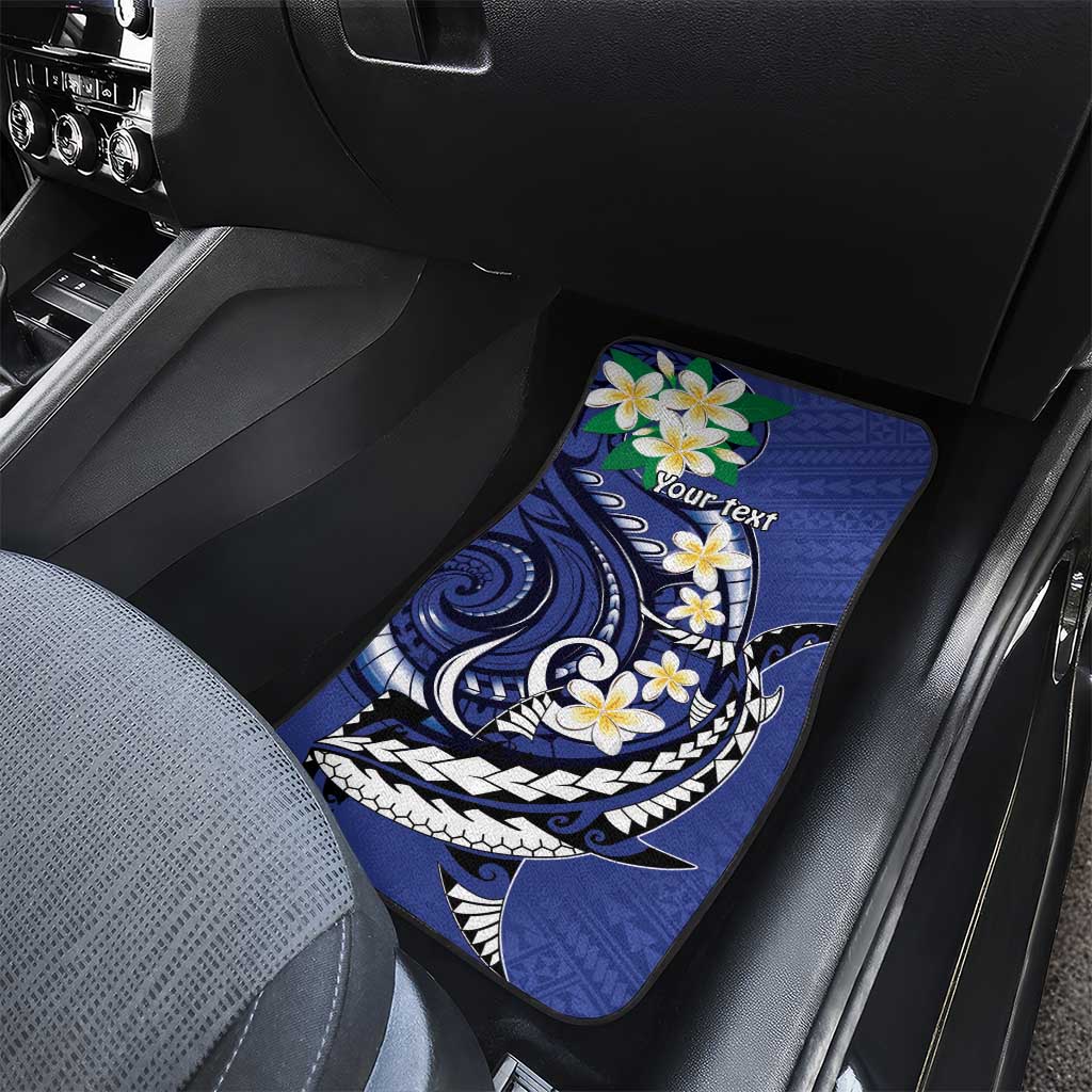 FSM Chuuk State Polynesian Shark Tattoo Personalised Car Mats