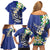 FSM Chuuk State Polynesian Shark Tattoo Personalised Family Matching Off Shoulder Short Dress and Hawaiian Shirt