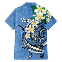 FSM Kosrae Polynesian Shark Tattoo Personalised Family Matching Long Sleeve Bodycon Dress and Hawaiian Shirt
