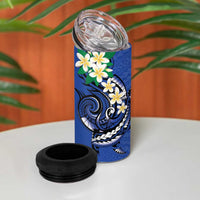 FSM Pohnpei Polynesian Shark Tattoo Personalised 4 in 1 Can Cooler Tumbler