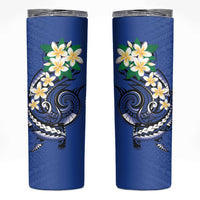 FSM Pohnpei Polynesian Shark Tattoo Personalised Skinny Tumbler