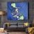 FSM Pohnpei Polynesian Shark Tattoo Personalised Tapestry