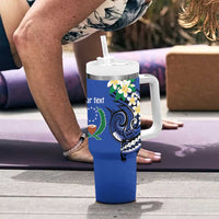 FSM Pohnpei Polynesian Shark Tattoo Personalised Tumbler With Handle