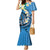 FSM Yap State Polynesian Shark Tattoo Personalised Family Matching Mermaid Dress and Hawaiian Shirt