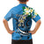 FSM Yap State Polynesian Shark Tattoo Personalised Kid Hawaiian Shirt