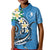 FSM Yap State Polynesian Shark Tattoo Personalised Kid Polo Shirt