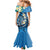 FSM Yap State Polynesian Shark Tattoo Personalised Mermaid Dress