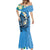 FSM Yap State Polynesian Shark Tattoo Personalised Mermaid Dress