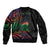 New Caledonia Polynesian Tatoo Personalised Bomber Jacket