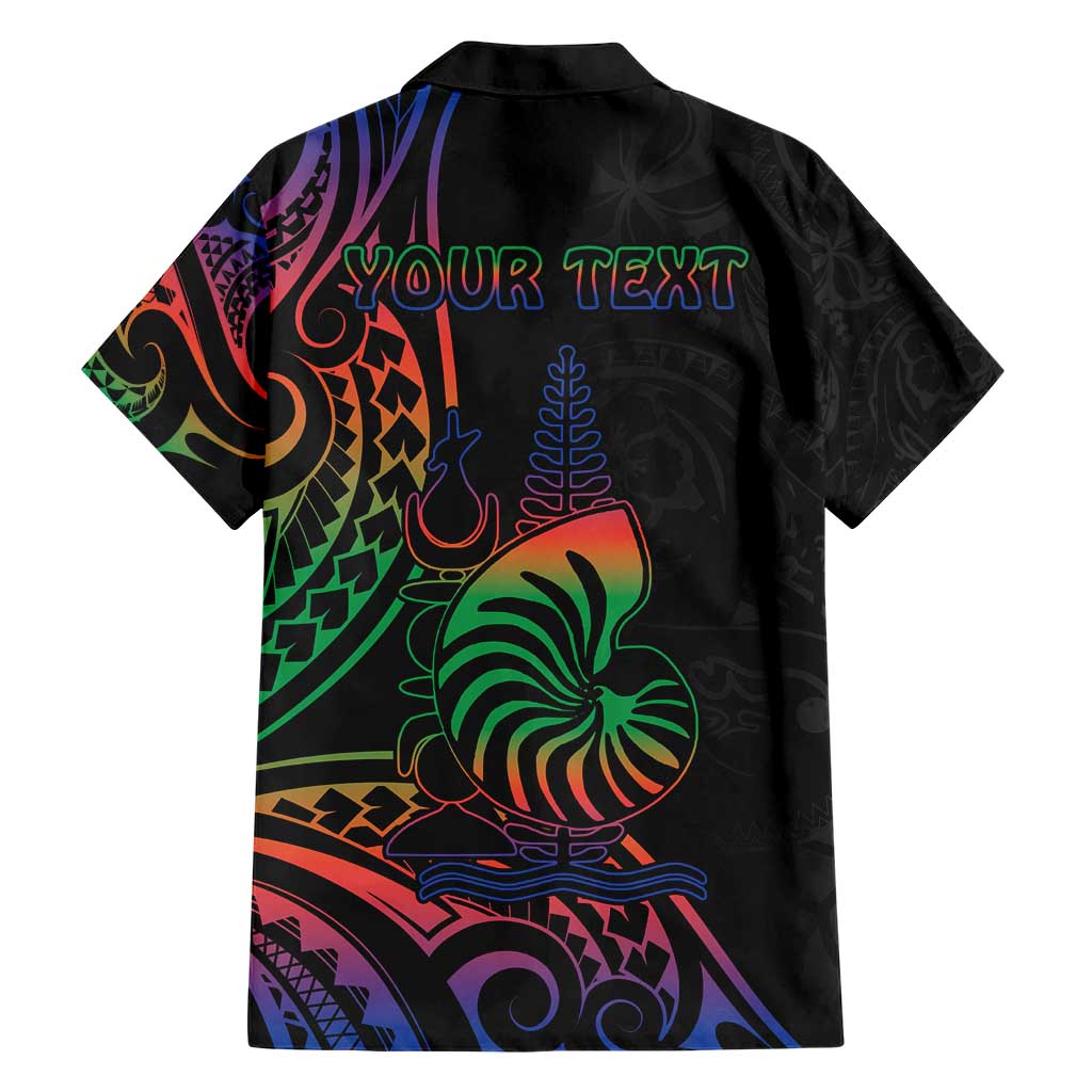 New Caledonia Polynesian Tatoo Personalised Family Matching Short Sleeve Bodycon Dress and Hawaiian Shirt