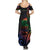 New Caledonia Polynesian Tatoo Personalised Summer Maxi Dress