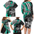 personalised-polynesia-skull-family-matching-long-sleeve-bodycon-dress-and-hawaiian-shirt-tattoo-in-the-style-of-maori-with-marine-life-aqua