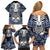 personalised-polynesia-skull-family-matching-off-shoulder-short-dress-and-hawaiian-shirt-with-boars-tusk-blue-arty-vibe