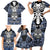 personalised-polynesia-skull-family-matching-short-sleeve-bodycon-dress-and-hawaiian-shirt-with-boars-tusk-blue-arty-vibe