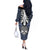 personalised-polynesia-skull-off-the-shoulder-long-sleeve-dress-with-boars-tusk-blue-arty-vibe