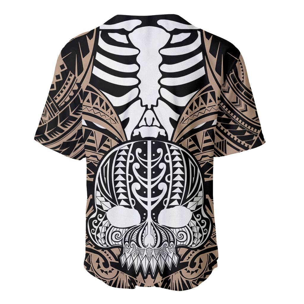 personalised-polynesia-skull-baseball-jersey-with-boars-tusk-gold-arty-vibe